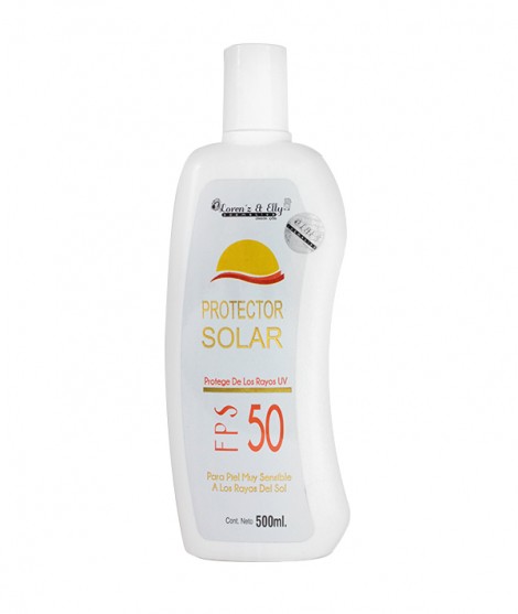Protetor Solar FPS-50 (Protege de los rayos UV - Piel muy sensible)